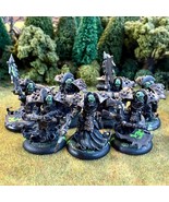 Bane Thralls 7 Painted Miniatures Cryx Grunt Undead Fiend Warmachine - $170.96 CAD