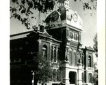 RPPC Winchester Illinois IL - Scott County Court House Cars UNP Postcard - £31.30 GBP