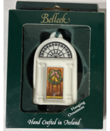 Vintage Belleek Doors of Dublin orange Crafted in Ireland w Box - $33.77 CAD