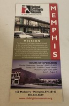 National Civil Rights Museum Brochure Memphis BR15 - $5.93