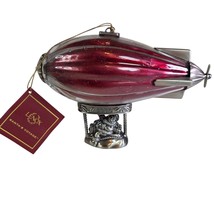 Lenox 2000 Santa’s Voyage Zeppelin Blimp Christmas Ornament with Tag - $39.99