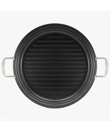 Todd English 14&quot; Try-Ply Ceramic Nonstick Round Induction Grill Pan - £23.35 GBP