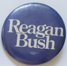 Reagan Bush Campaign 1-3/4&quot; Pinback Button - £4.79 GBP