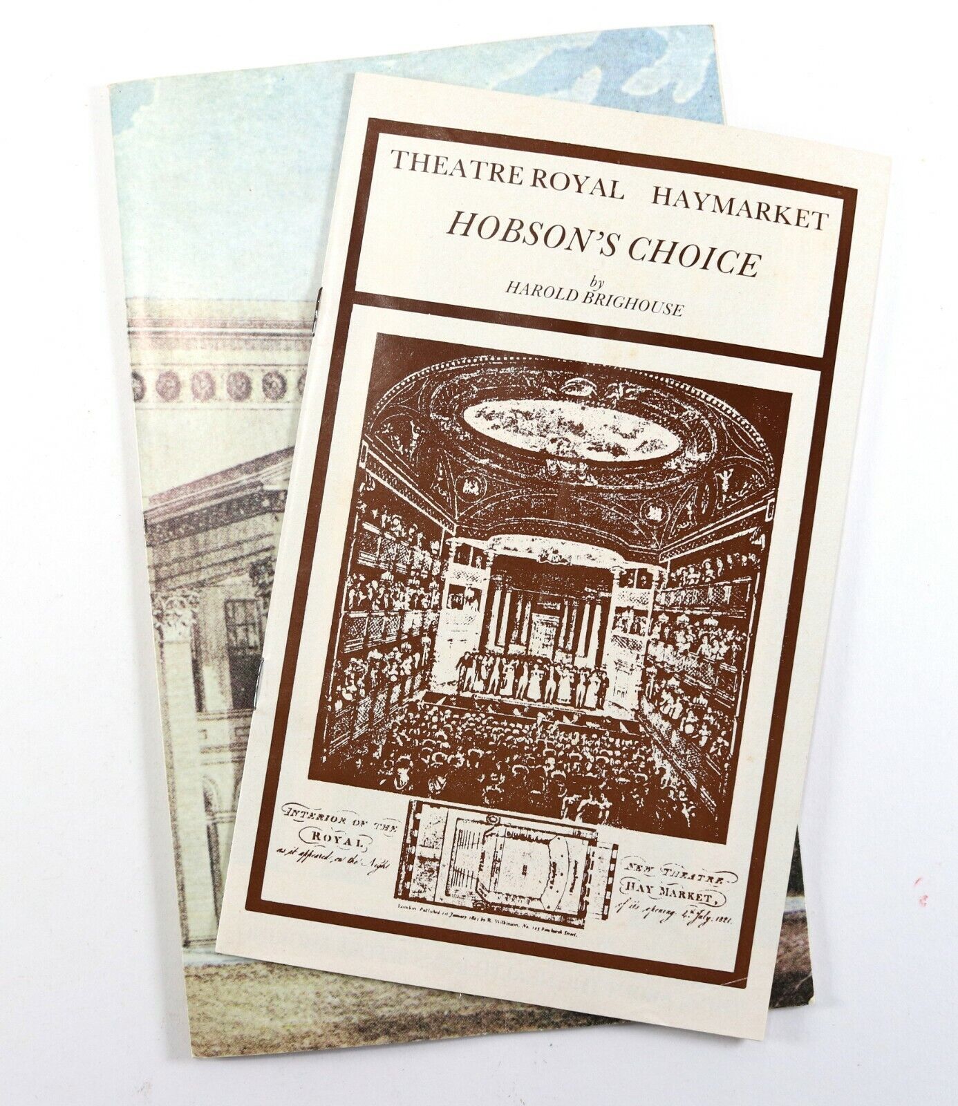 Vintage Theatre Royal Haymarket Hobsons Choice Playbill - $8.99