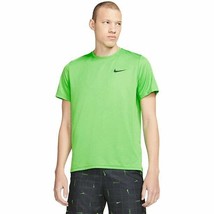 Nike Men&#39;s Pro Dri-Fit Hyperdry Training T-Shirt in Stadium Green-Size L... - £26.25 GBP