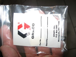 NEW LOT of 2 Graco Automatic Paint Gun (?) Fluid valve Seat pn#- 164-127 - $18.08