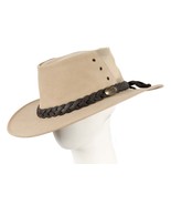 Real Australian Kangaroo Leather hat Made in Australia Crushable Water R... - $69.95