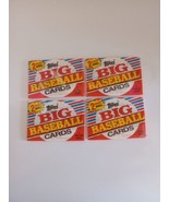 Topps 1988 Big Baseball Cards 2nd Series Sealed Packs Lot of 4 - £4.64 GBP