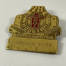 Houston Livestock Show And Rodeo 1978 Champion Buyer Youth Education HLSR - $21.00