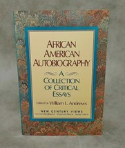 African-American Autobiography: A Collection of Critical Essays, William... - $9.95