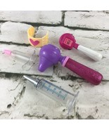 Pink Play Doctors Kit Set Lot Of 5Pcs. Otoscope Thermometer Bandage Pret... - £11.64 GBP