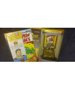 ACTION COMICS #1,FIRST DAY COVER(1998) RELEASED(1938) &amp; DC PEWTER G.AGE ... - $712.19 MXN