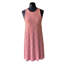 Old Navy Sleeveless Summer Dress Orange Striped Size S Scoop-Neck - $276.80 MXN