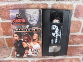 Best Of Summerslam Castrol 2000 VHS Video Wrestling WWF WWE - £13.34 GBP
