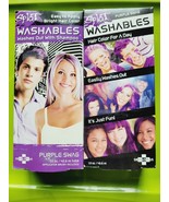 LOT OF 4 SPLAT Washables Bright Hair Color PURPLE SWAG Washes Out - $11.95