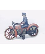 RARE/Vintage Günthermann Tin Windup Motorcycle with SPARK - $1,210.25