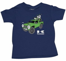 Factory Effex Toddler Kawasaki Tee Shirt T-Shirt Navy 2T - £19.94 GBP
