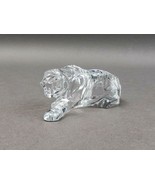 Baccarat France Crystal Crouching Panther Bengal Tiger Glass Figurine 4 ... - £78.63 GBP