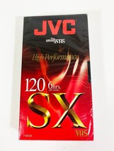 JVC T 120 SX High Performance VHS Blank Tape (BRAND NEW SEALED) - $92.72 MXN