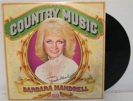 Barbara Mandrell Signed Autographed &quot;Country Music&quot; Record Album - £28.11 GBP