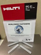 3/4 ″ Concrete Nails For Hilti GX3/GX120 W/GC-41 fuel cell, 1000 pins NIB - $98.99