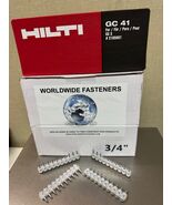 3/4 ″ Concrete Nails For Hilti GX3/GX120 W/GC-41 fuel cell, 1000 pins NIB - $98.99