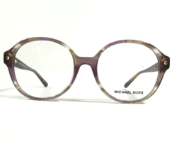 Michael Kors Eyeglasses Frames MK 4041 Kat 3233 Brown Purple Round 51-17... - £59.62 GBP