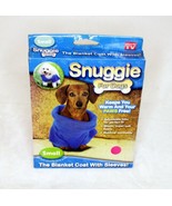 Snuggie For Dogs Fleece Blanket Coat Pink size Small New - £12.70 GBP