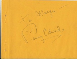 Penny Edwards Signed 4.5x5.75 Vintage Album Page Roy Rogers co-star - £39.56 GBP