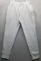 Champion Sweatpants Mens L Gray Reverse Weave Slash Pocket Elastic Waist... - $21.22