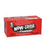 5x Packs Now And Later Strawberry Candy ( 6 Pieces Per Pack ) Fast Free ... - £6.30 GBP