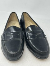 G.H. Bass Black Penny Loafers  - Leather - Size 10D Men&#39;s - £53.41 GBP