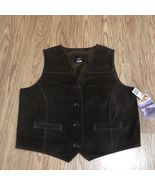 VTG route 66 mens genuine leather front size XL Bottoms Sleeveless Vest ... - $737.00 MXN