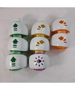 Fisher Price Think &amp; Learn Code A Pillar Caterpillar set 8 segments gree... - $21.00