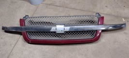 03 04 05 06 CHEVY SILVERADO 1500 SS Grille Grill Red PAINT CODE 817K - $199.99