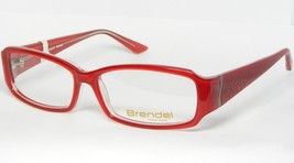 Brendel Eschenbach 903001 50 Red /CLEAR Eyeglasses Glasses 53-14-135mm Germany - $94.04