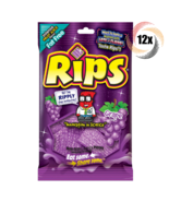 12x Bags Rips Grape Flavored Bite Size Licorice Pieces Fat Free Candy | 4oz - $39.30