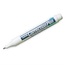 Lot of 5 UNI-BALL Error Correction Pen (White) Student Office Work AUD - £32.08 GBP