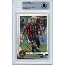 Josef Martinez Atlanta United Signed 2020 Topps MLS Soccer BGS On-Card Auto Slab - £69.78 GBP