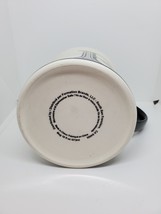 16oz Monogram Initial R White Mug  Double-Sided Black Trim image 4