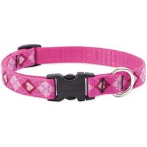 LupinePet Originals 3/4" Puppy Love 9-14" Adjustable Collar for Small Dogs - $23.62