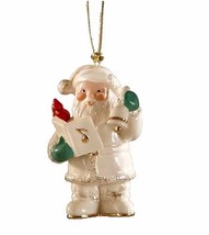 Lenox 2014 Santa Figurine Ornament Annual Holiday Caroling RARE NO DATE NEW  - £19.65 GBP
