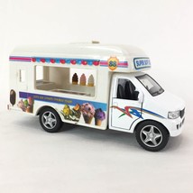 5 Inch Super Soft Ice Cream Vending Truck 1/43 Scale Diecast Model by Kinsfun - £10.33 GBP