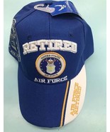 US Air Force Retired w/Shadow AF Emblem on a Blue/white ball cap - £15.93 GBP