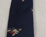 Vintage Disney Neck Tie Tie 55&quot; Mickey Mouse Football Made in USA - £15.88 GBP