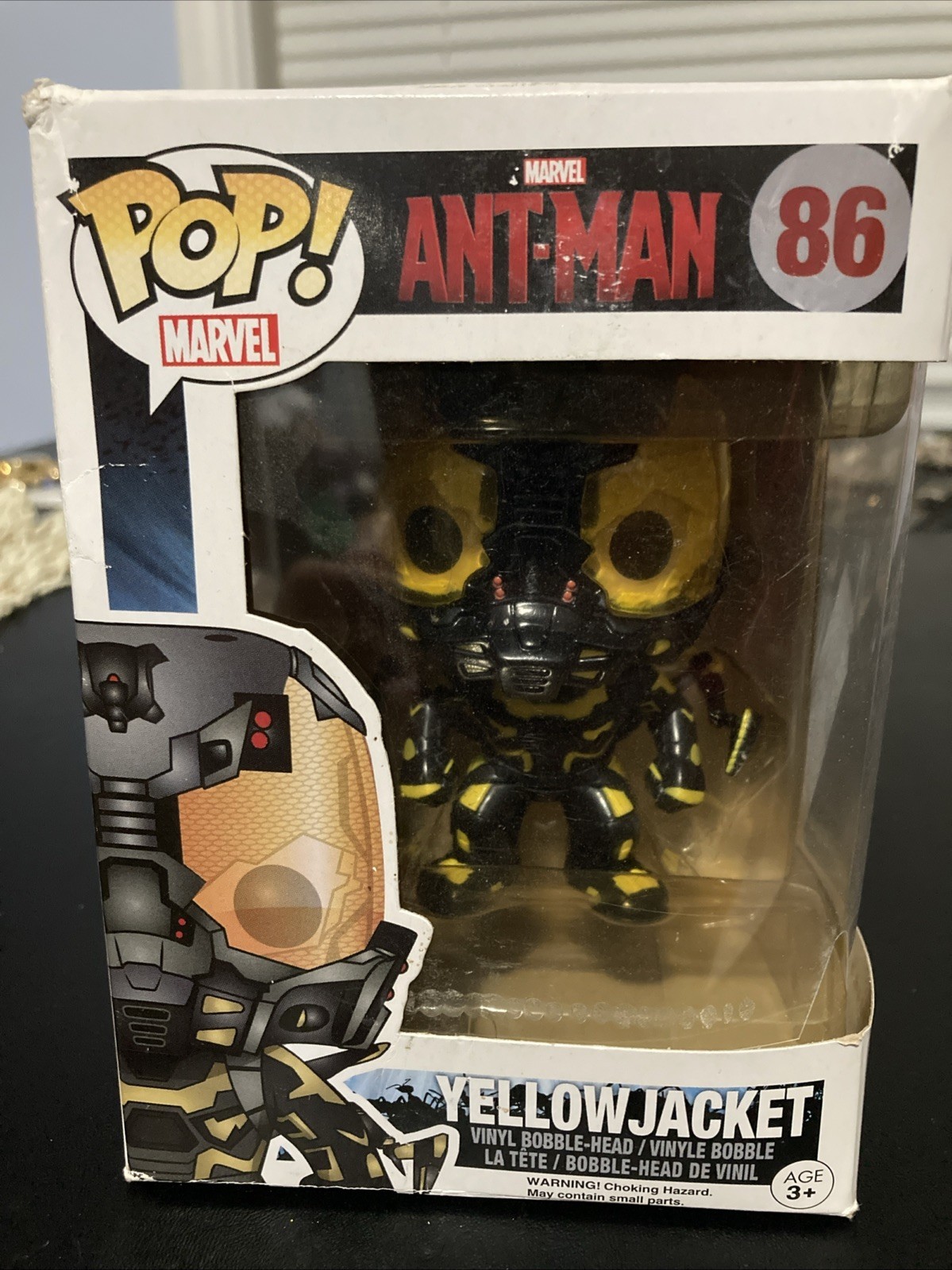 Funko POP! Marvel Ant-Man Yellowjacket #86 Vinyl Figure Damaged Box - £4.44 GBP