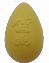 GIANT EASTER EGG - THE BIG LAWN EGG -  YELLOW &amp; BUNNY - 14&quot; 2023 VERSION - $125.00