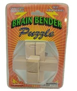 Wooden BRAIN BENDER Puzzle - Challenge your mind - test your nerves  - £9.23 GBP