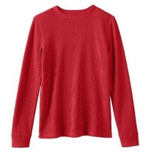 Boys Shirt Thermal Urban Pipeline Red Long Sleeve Tee-size L 14/16 - £11.83 GBP