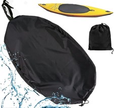 Birheatry Kayak Cockpit Waterproof Cover, 420D Oxford Cloth Blocking Seal - £28.70 GBP